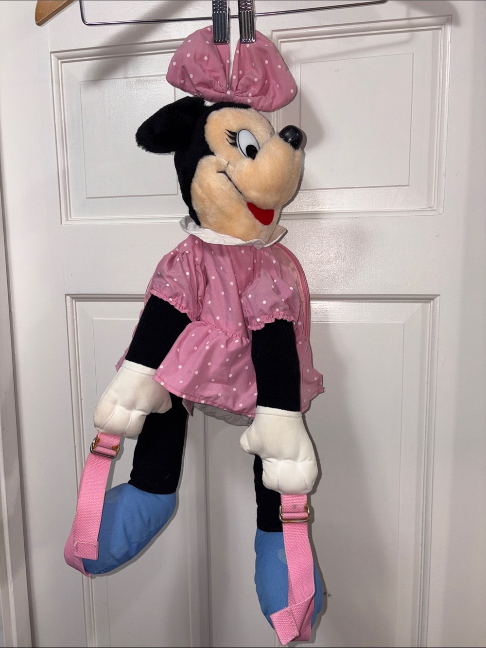 VINTAGE Disney Minnie Mouse Plush Backpack